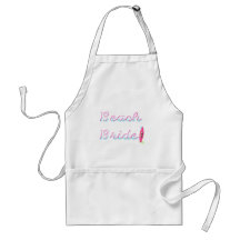 Beach Bride Apron