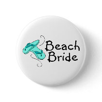 Beach Bride (Flip Flops) Buttons