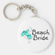 Beach Bride (Flip Flops) Key Chains