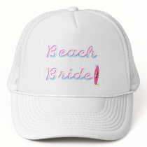 Beach Bride hats by TeeZazzle Beach Bride hats