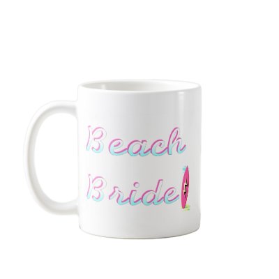 Beach Bride Coffee Mug