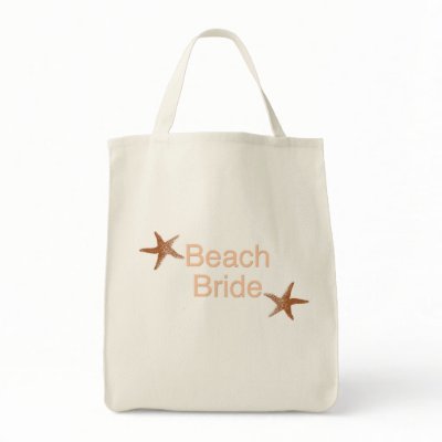 Beach Bride Starfish Design bags