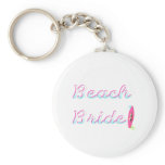 Beach Bride (Surfboard) Key Chains