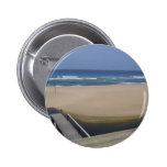 Beach Bridge Pinback Button