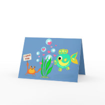Beach Buddies I'm Sorry Greeting Card