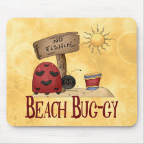 Beach Bug-gy mousepads
