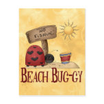 Beach Bug-gy Post Card