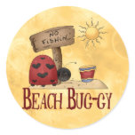 Beach Bug-gy Stickers