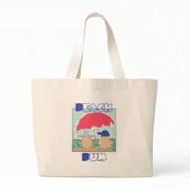 Beach Bum Beach Tote bags