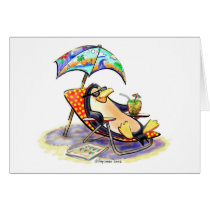 bEaCh bUm Greeting Card