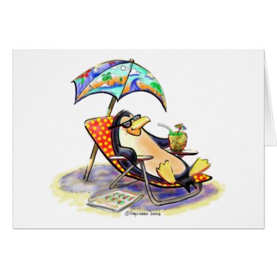 bEaCh bUm Greeting Card by raycasso