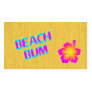 Beach Bum Custom Event Ticket Business Card