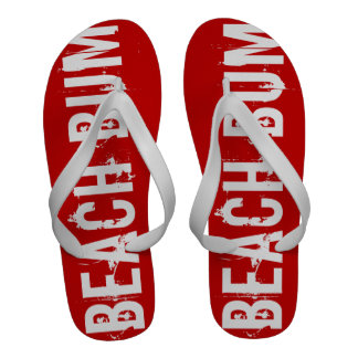 beach bum flip flops
