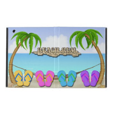 Beach Bum iPad 2/3/4 Case without Kickstand iPad Folio Cases