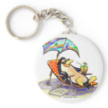 Beach Bum Key Chain
