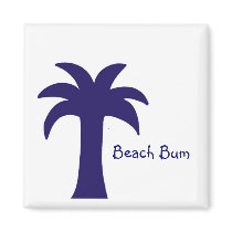 beach bum magnet by darling_designs beach bum magnet