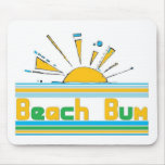 Beach BUm Mouse Pad