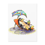 Beach Bum Post Card
