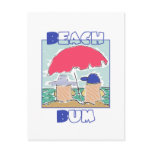 Beach Bum Post Card