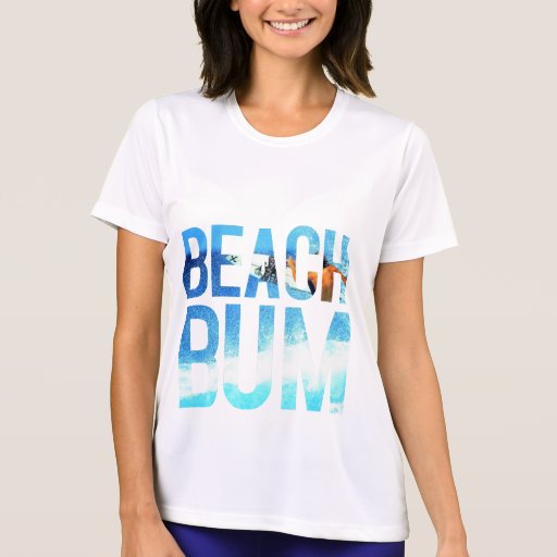 beach bum cat t shirt