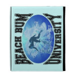 Beach Bum University iPad Folio Cases