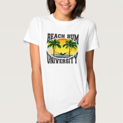 Beach Bum University T-shirt