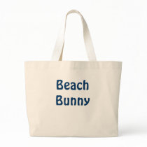 Beach Bunny Tote Bags
