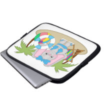 Beach Bunny Electronics Sleeve Laptop Computer Sleeve
