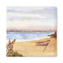 'Beach Bunny' Magnet