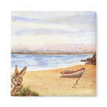 'Beach Bunny' Magnet