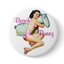Beach Bunny Pin-Up