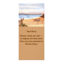 'Beach Bunny' Rack Card