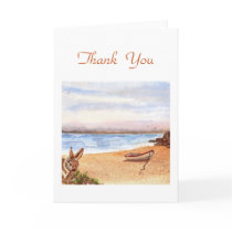 'Beach Bunny (Thank You)' Card