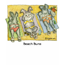 Beach Buns Custom T-Shirt / Apparel