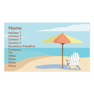 10,000+ Beach Business Cards and Beach Business Card Templates | Zazzle