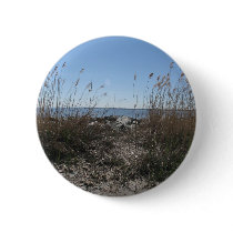 Beach Pinback Button