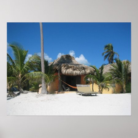 Beach Cabana print