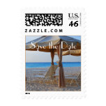 Beach Cabana Save the Date stamps