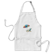 Beach Chair and Umbrella Apron