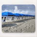 Beach Chair and Umbrella Mousepad