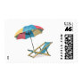 Beach Chair and Umbrella Postage
