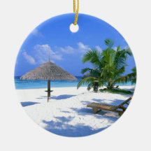 Beach Chair Christmas Tree Ornament