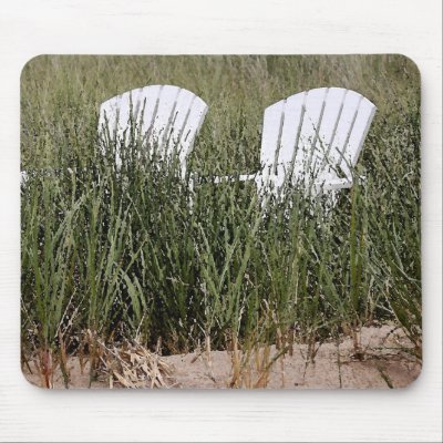 Beach Chair Mouse Pad by Whimsicals