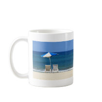 Beach chairs coffee mugs