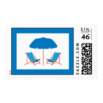 Beach Chairs Postage