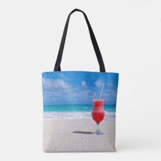 Personalized Beach Cheers Tote Bag