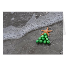 Beach Chic Christmas Card