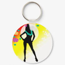 Beach Chick keychains by xurpoison3d_appl3x Beach Chick keychains