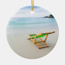Beach Christmas Ornament