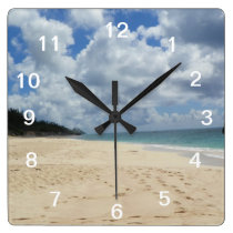 Beach Clock at Zazzle
